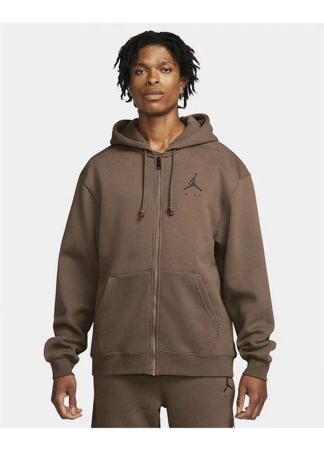 Кофта чоловіча Nike Air Jordan Jumpman Full Zip Fleece Hoodie (DC9606-256) — фото 3