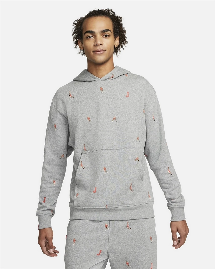 Кофта чоловіча Jordan Essentials Grey (DC9707-063) — фото 3