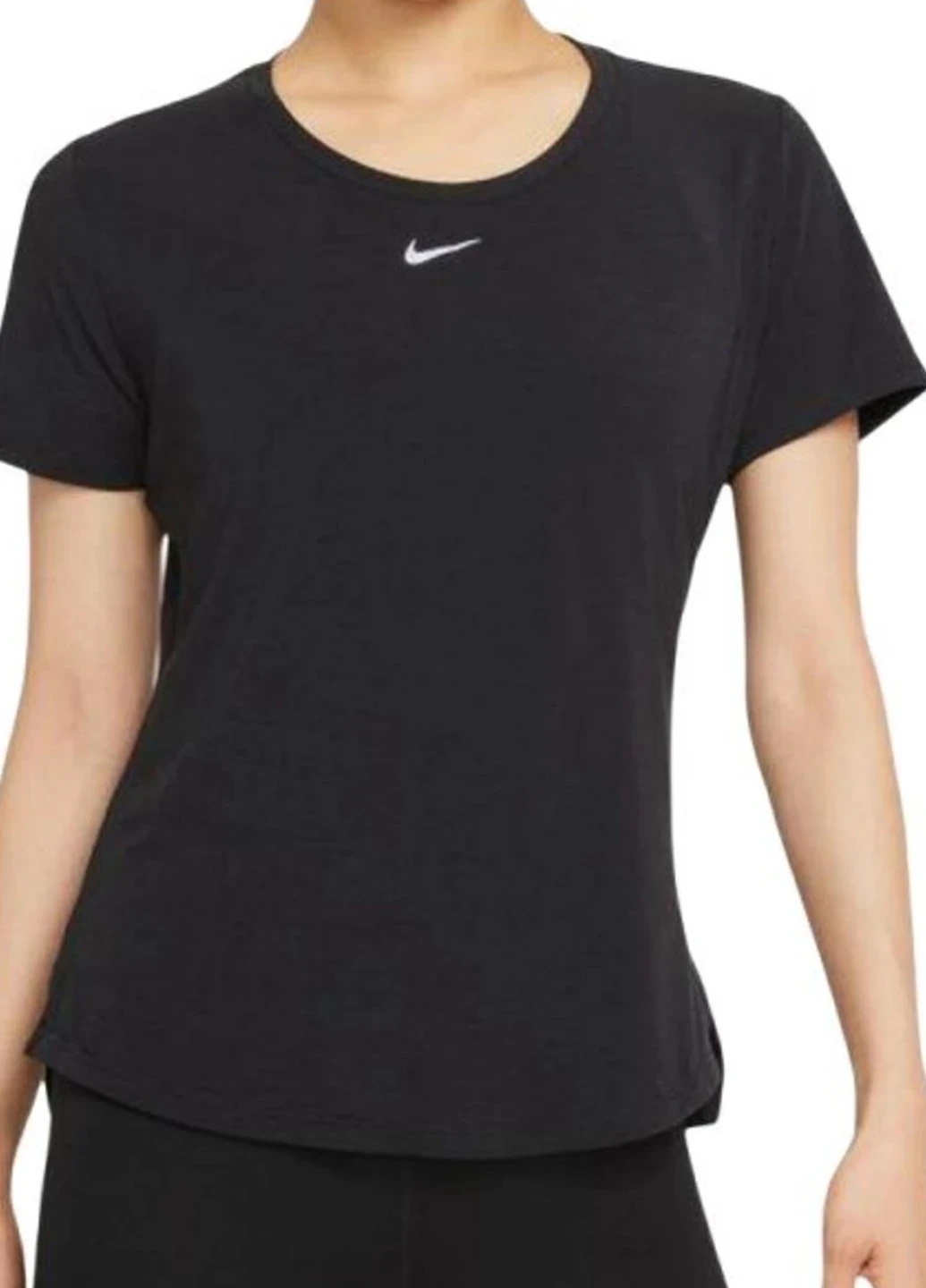 Футболка жіноча Nike One Luxe Dri-Fit Ss Standard Top (DD0618-010) — фото 1