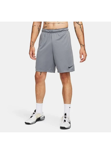 Шорти чоловічі Nike Dri-Fit Knit Grey (DD1887-084) — фото 2