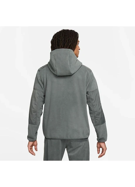 Кофта Nike Teddy Fleece Grey — фото 3