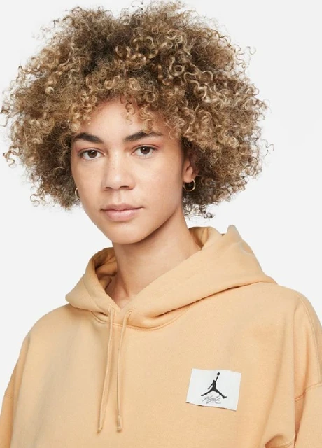 Кофта жіночі Jordan Air Essentials Fleece Hoodie Beige (DD6998-268) — фото 4