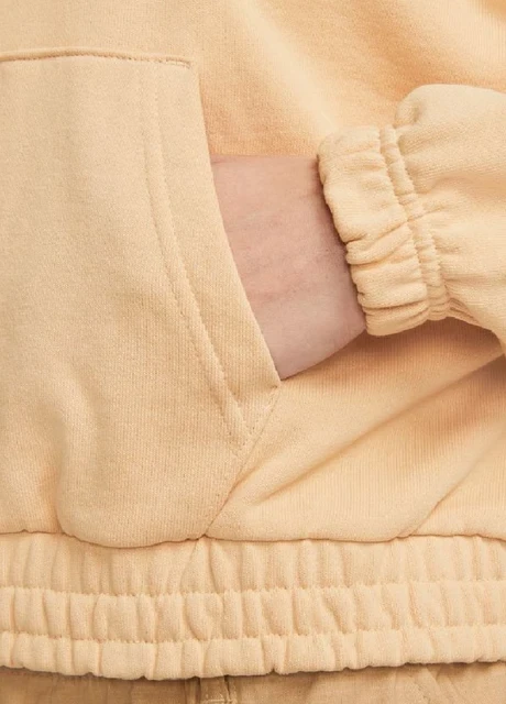 Кофта жіночі Jordan Air Essentials Fleece Hoodie Beige (DD6998-268) — фото 6