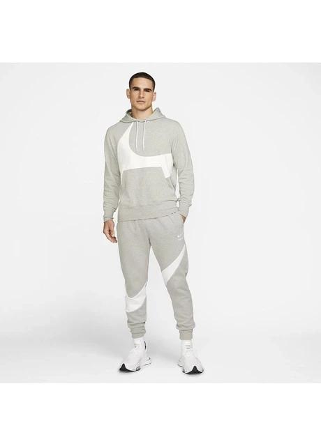 Кофта чоловіча Nike Sportswear Swoosh Grey (DH1027-063) — фото 5