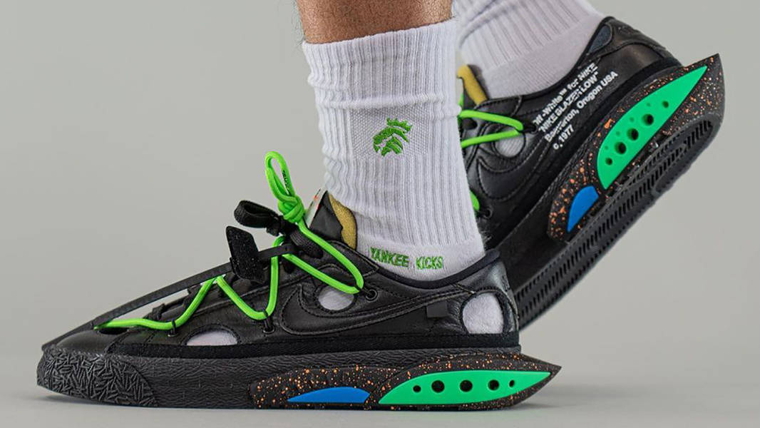 Кросівки Nike Blazer Low ’77 “Black” x Off-White — фото 6