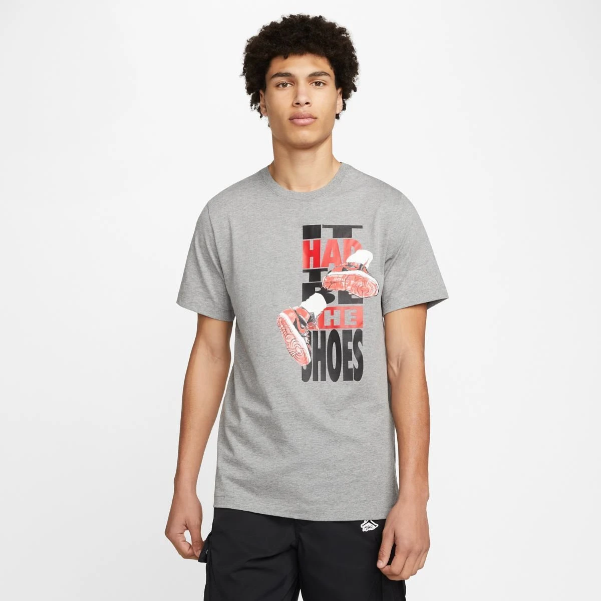 Футболка чоловіча Nike Mj The Shoes Ss Crew (DH8952-091) — фото 1