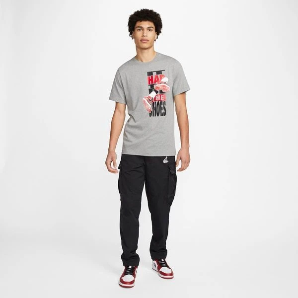 Футболка чоловіча Nike Mj The Shoes Ss Crew (DH8952-091) — фото 5