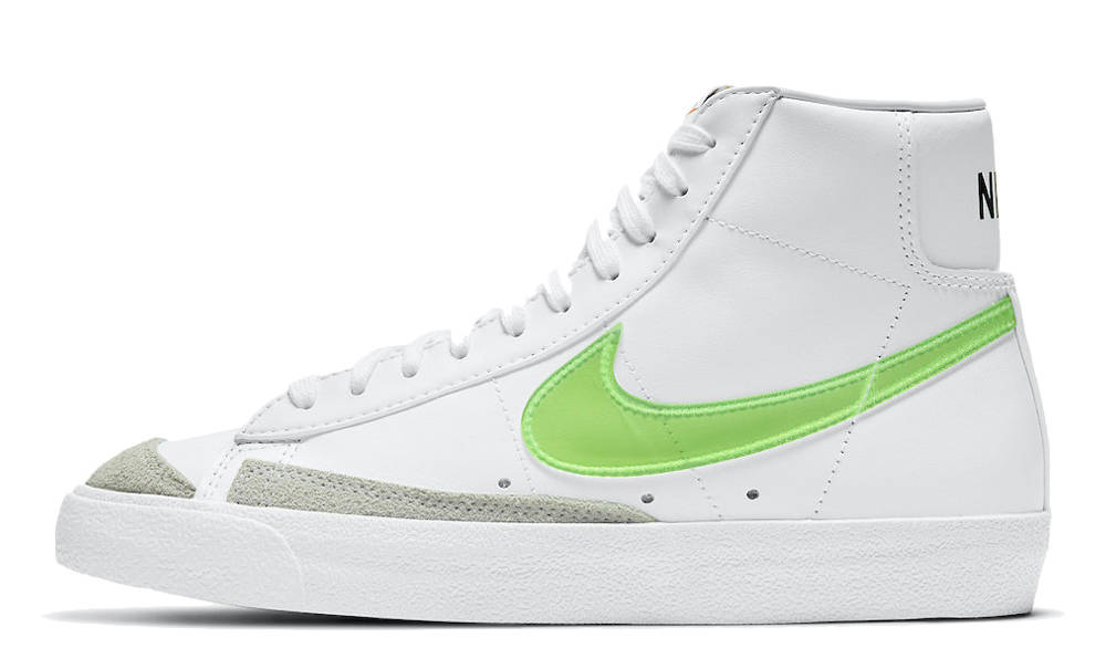 Nike Wmns Blazer Mid '77 Essential 'White Volt' — фото 1