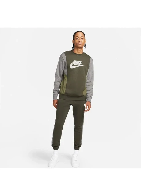 Кофта чоловіча Nike M Nsw Hybrid Flc Crew Bb (DJ5075-355) — фото 4