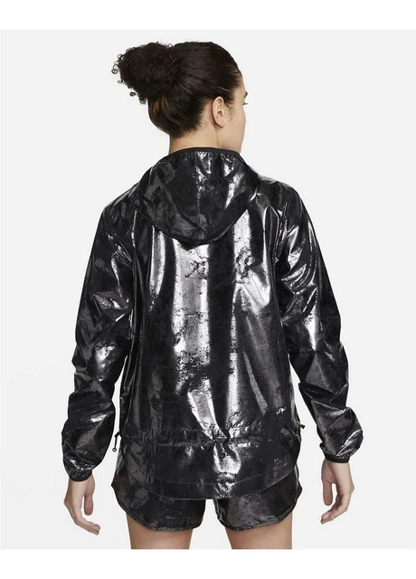 Куртка жіноча Nike Air Metallic/Black (DJ8642-010) — фото 4