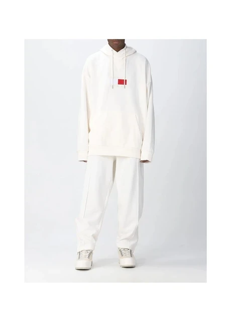 Кофта чоловіча Tommy Hilfiger Jeans Tjcu Flag Hoodie Beige (DM0DM15163) — фото 4