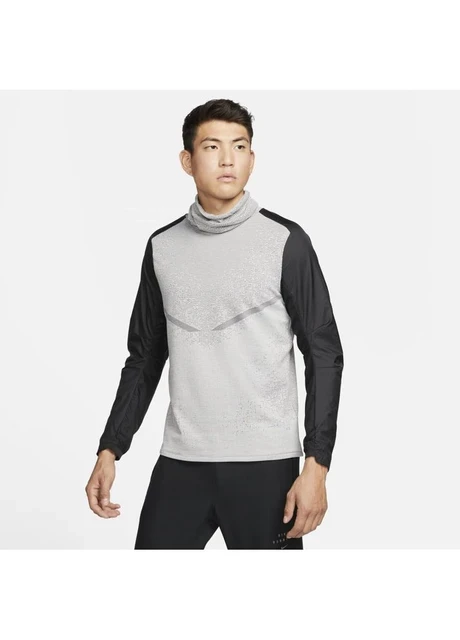Кофта чоловіча Nike Therma-Fit Adv Run Division Grey/Black (DM4628-010) — фото 3
