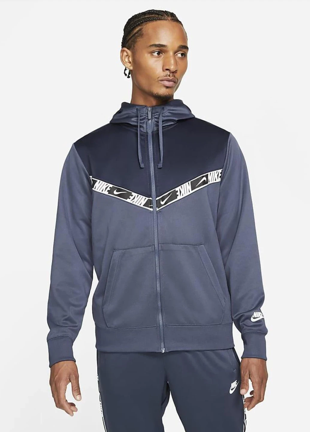 Кофта чоловіча Nike Sportswear Full-Zip Hoodie (DM4672-437) — фото 1