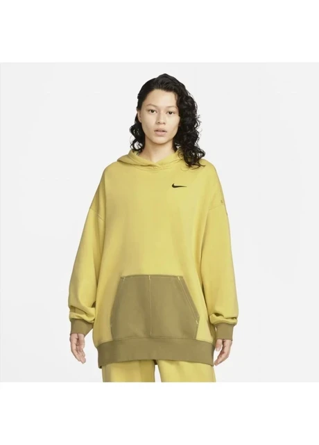Кофта унісекс Nike Sportswear Swoosh Hoodie Yellow Dm6201-304 (DM6201-304) — фото 3