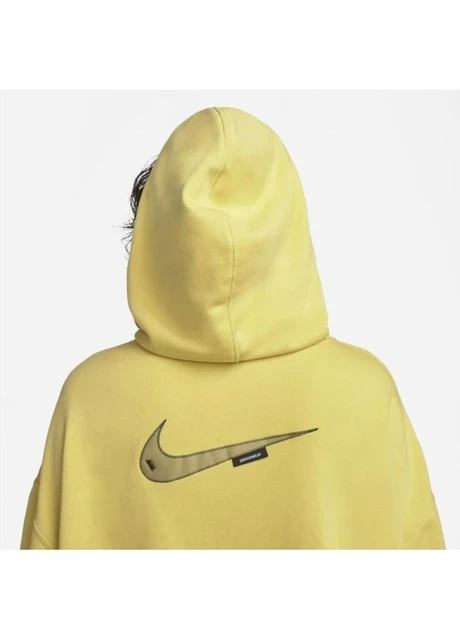 Кофта унісекс Nike Sportswear Swoosh Hoodie Yellow Dm6201-304 (DM6201-304) — фото 6