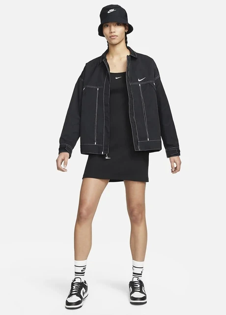 Майка жіноча Nike Sportswear Essential Women's Ribbed Dress (DM6230-010) — фото 4