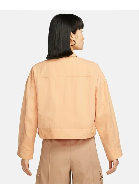 Вітровка жіноча Nike Sportswear Essential Women's Woven Jacket Orange (DM6243-851) — фото 5