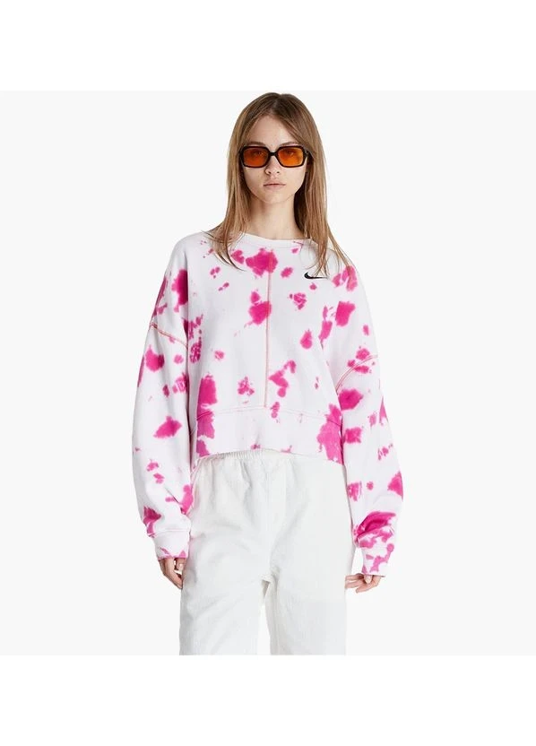 Кофта жіночі Nike Sportswear Women's Oversized Fleece Tie-Dye (DM6357-621) — фото 1