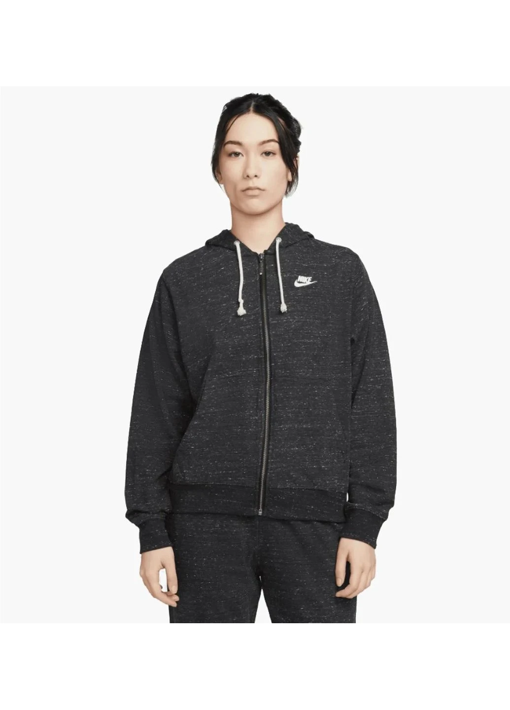 Кофта жіночі Nike Nsw Gym Vntg Easy Fz Hoodie (DM6386-010) — фото 1