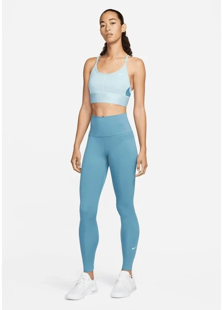 Лосіни жіночі Nike One Dri Fit Light Blue (DM7278-440) — фото 3