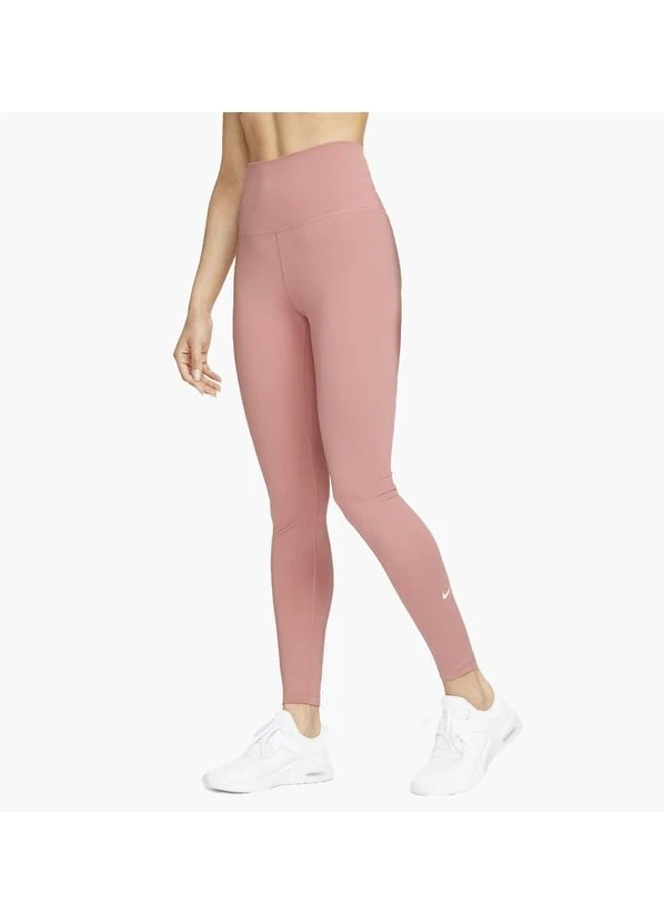Лосіни жіночі Nike One High-Rise Leggings Pink (DM7278-618) — фото 1