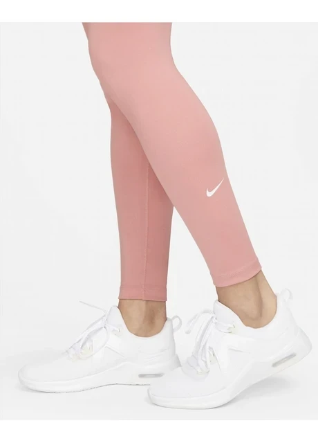Лосіни жіночі Nike One High-Rise Leggings Pink (DM7278-618) — фото 5