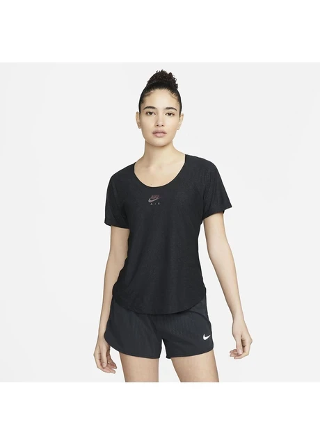 Футболка жіноча Nike Nk Air Df Ss Top (DM7543-010) — фото 3