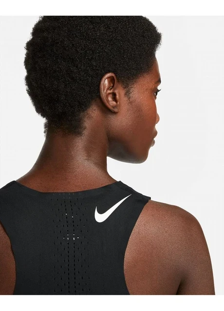 Майка жіноча Nike Dri-Fit Adv Aeroswift Black Dm7551-010 (DM7551-010) — фото 7