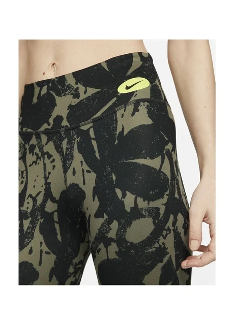 Лосіни жіночі Nike One Luxe Icon Clash Green Dm7623-010 (DM7623-010) — фото 4
