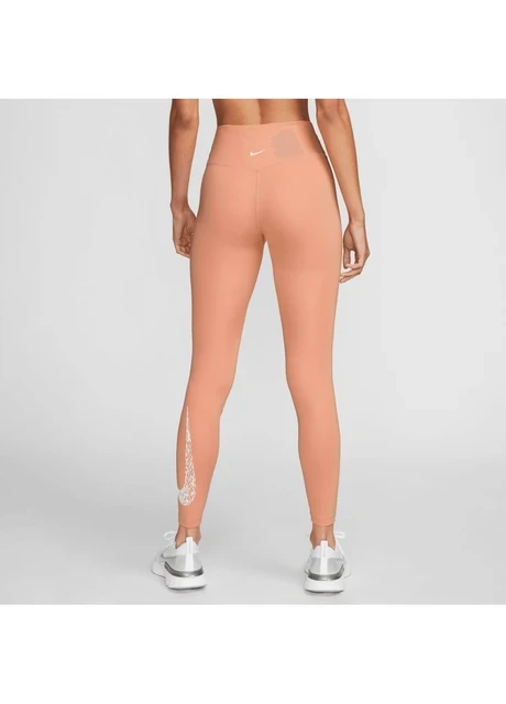 Лосіни жіночі Nike One Swoosh Run Peach (DM7767-824) — фото 3