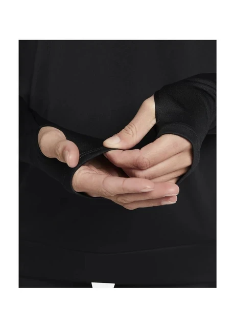 Кофта жіночі Nike Dri-Fit Swoosh Run Black Dm7769-010 (DM7769-010) — фото 4
