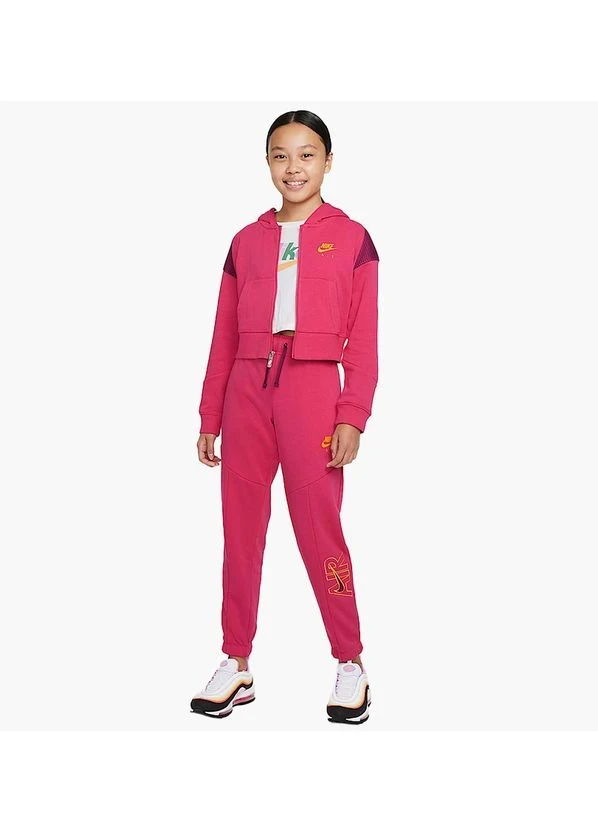 Спортивний костюм дитячий Nike Sportswear Air Pink (DM8336-666__DM8373-666) — фото 1