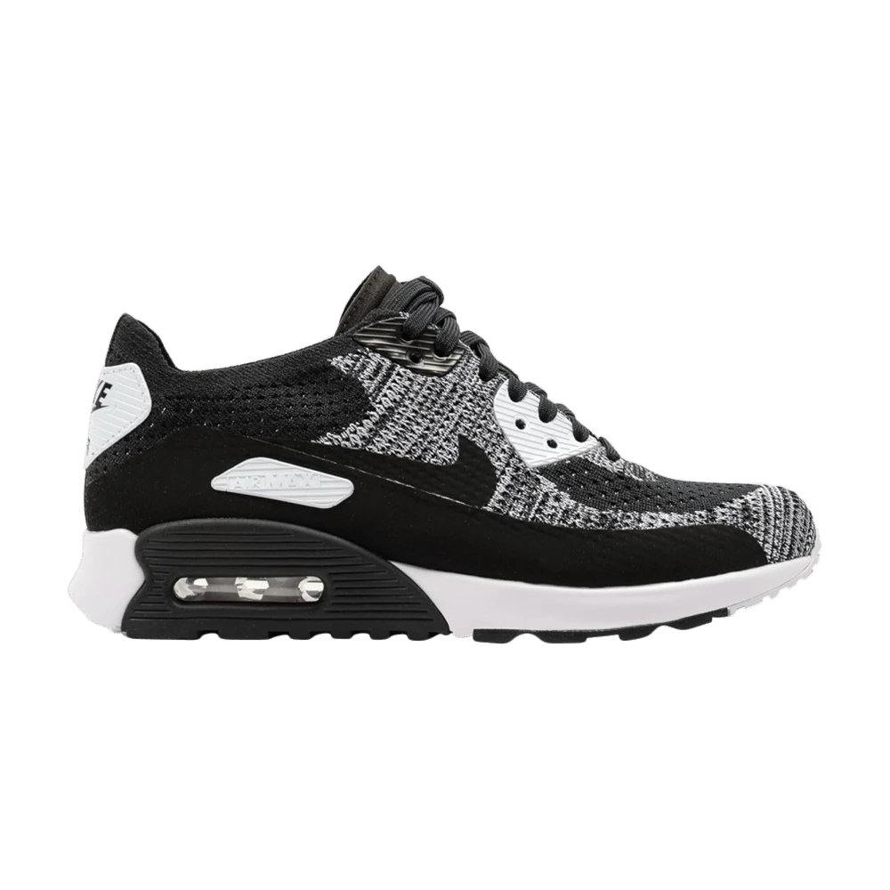 Nike Wmns Air Max 90 Ultra 2.0 Flyknit 'Black' — фото 1