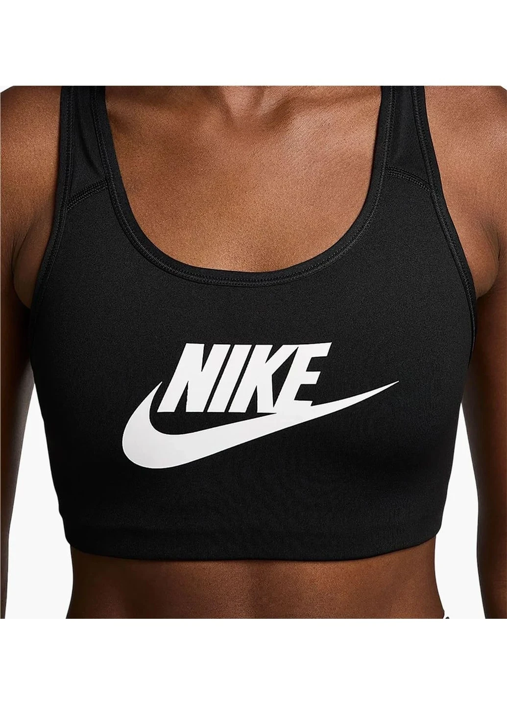 Спортивний топ жіночий Nike Swoosh Futura Bra (899370-010) — фото 1