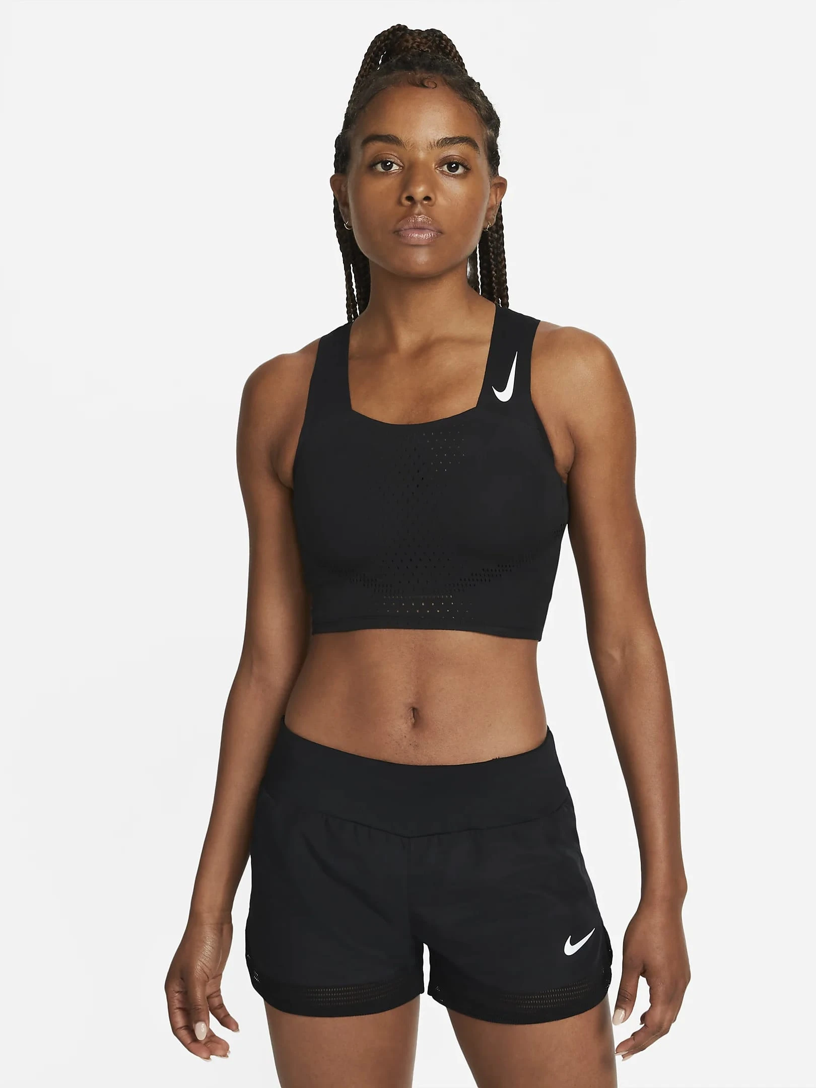 Спортивний топ жіночий Nike W Nk Dfadv Aroswft Crop (DM8728-010) — фото 1
