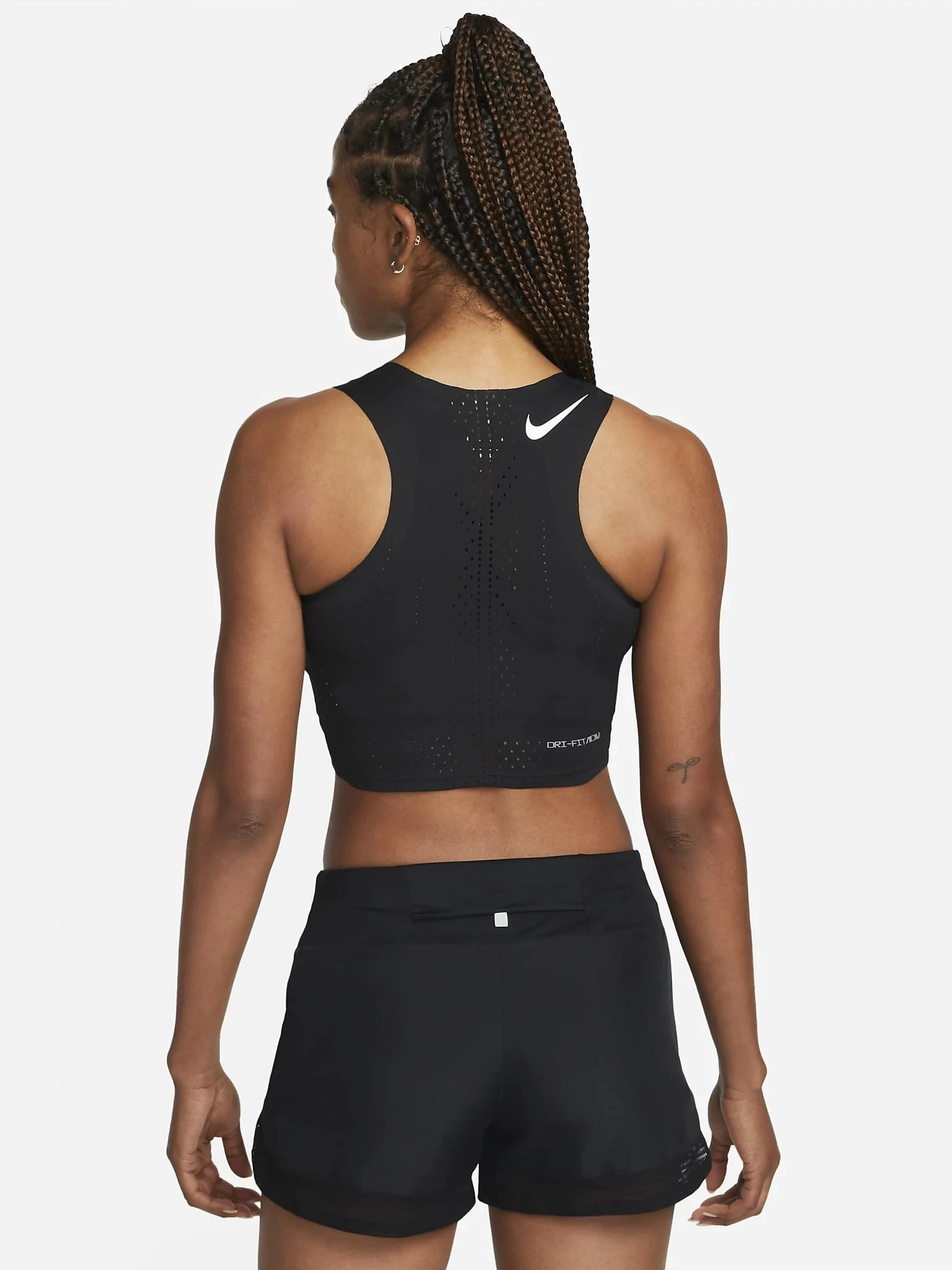 Спортивний топ жіночий Nike W Nk Dfadv Aroswft Crop (DM8728-010) — фото 4