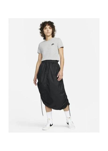 Футболка жіноча Nike Club T-Shirt Grey (DN2393-063) — фото 5