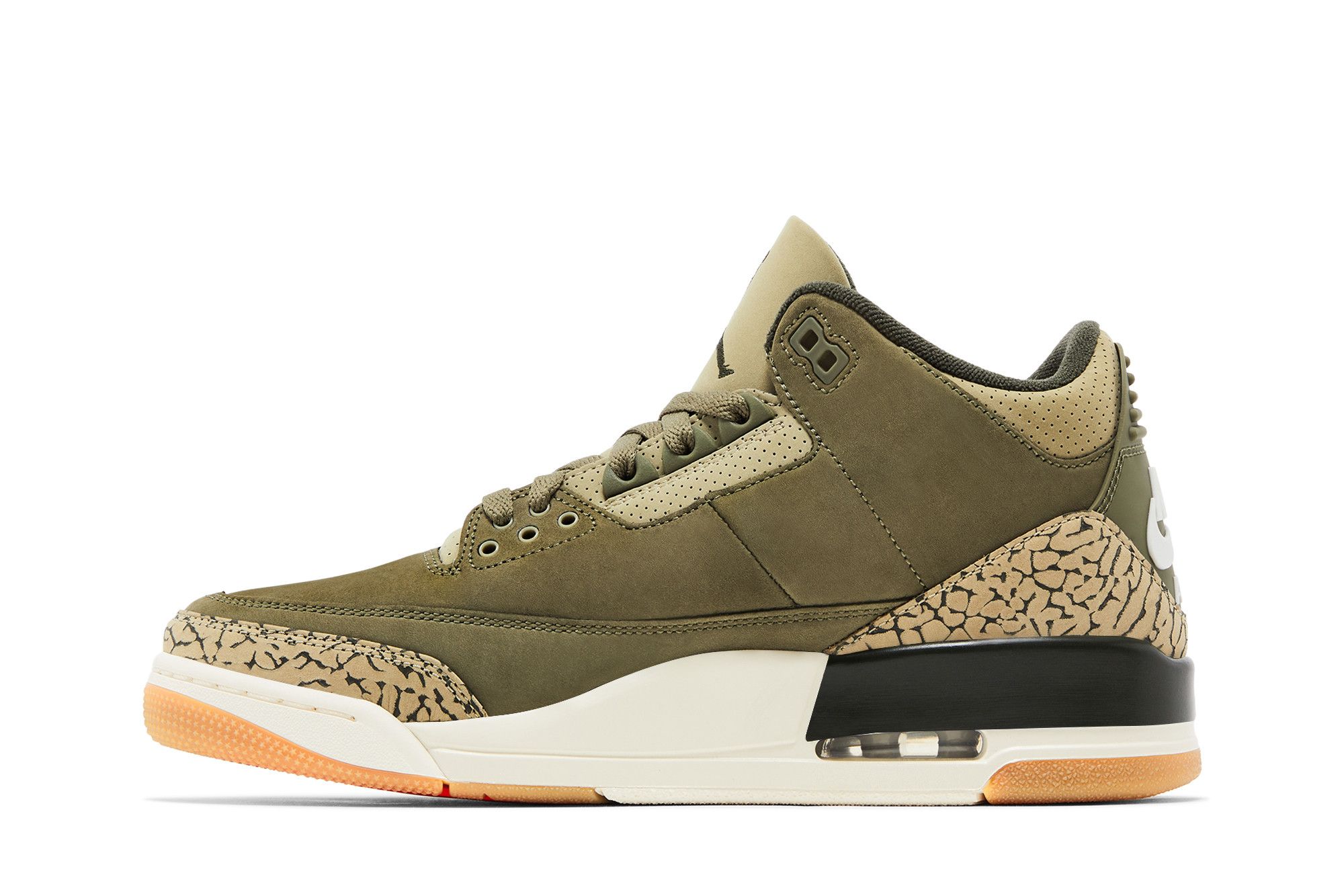 Кросівки чоловічі Jordan 3 Retro Olive (DN3707-202) — фото 4