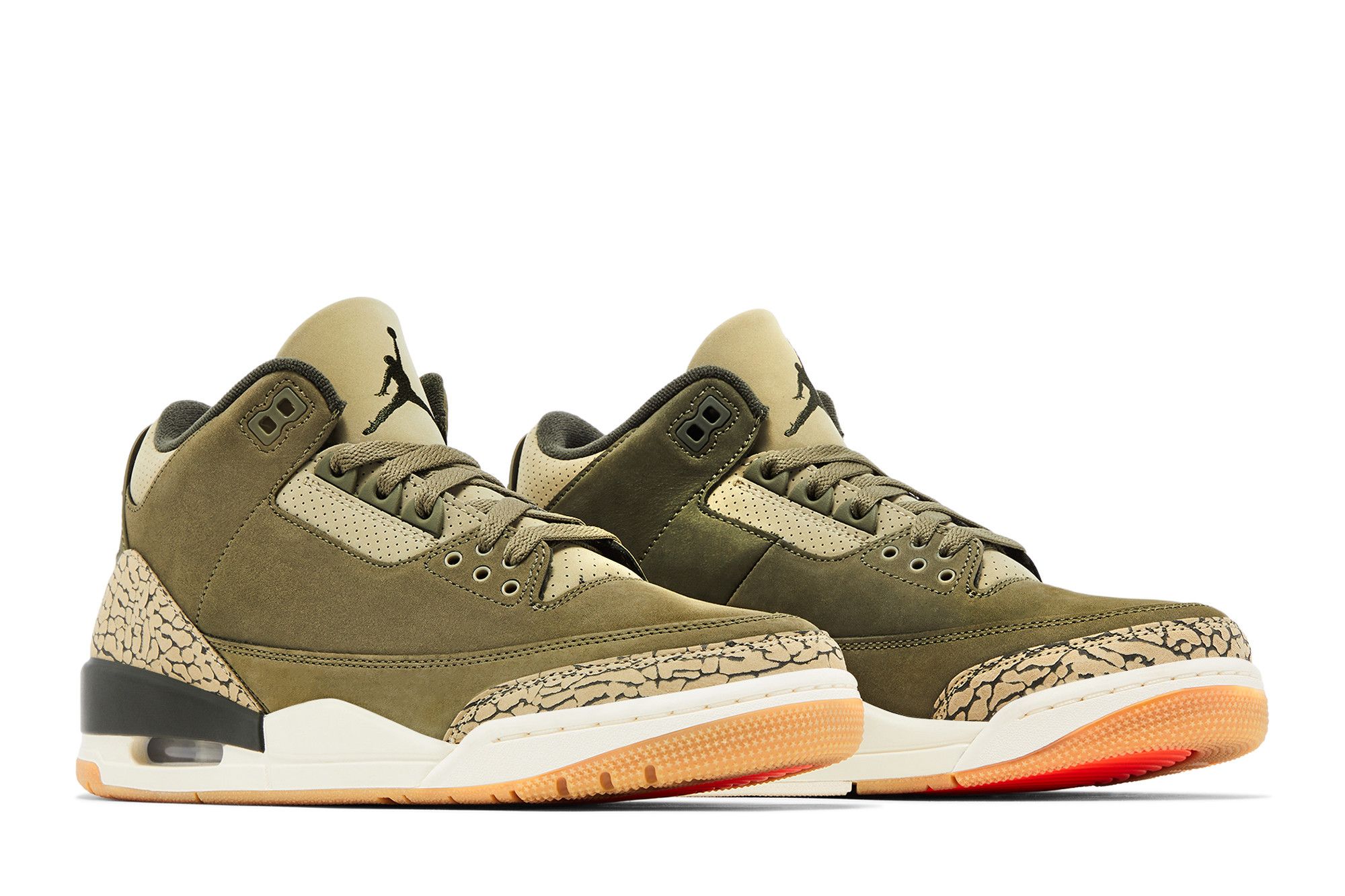 Кросівки чоловічі Jordan 3 Retro Olive (DN3707-202) — фото 9