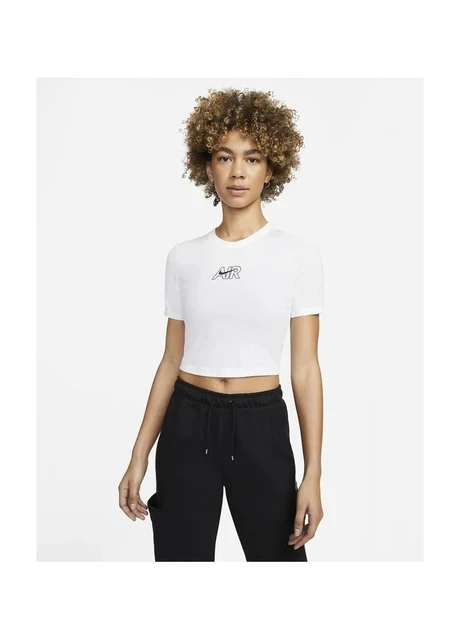 Футболка жіноча Nike Air Slim Cropped (DN5852-100) — фото 3