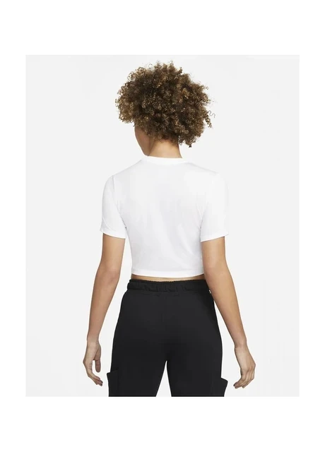 Футболка жіноча Nike Air Slim Cropped (DN5852-100) — фото 4