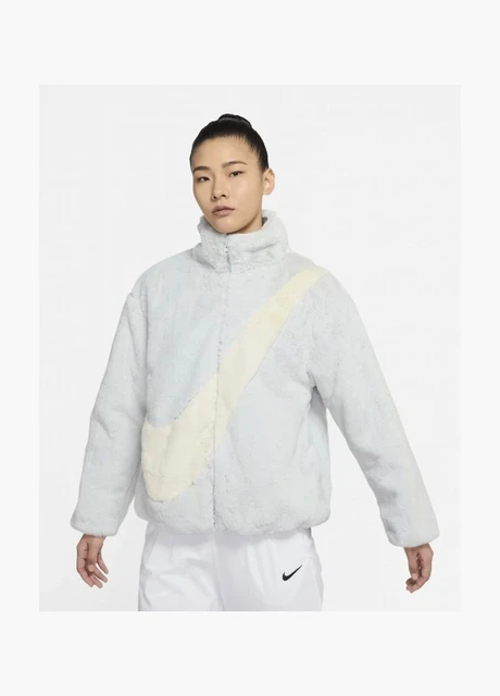 Куртка жіноча Nike Faux Fur Jacket (DO3791-025) — фото 3