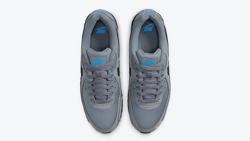 Кросівки чоловічі Nike Air Max 90 Grey/Black (DO6706-002) — фото 4