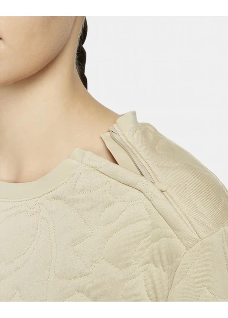 Кофта жіночі Nike Dri-Fit Long-Sleeve Golf Mid Layer Beige (DO6790-250) — фото 6