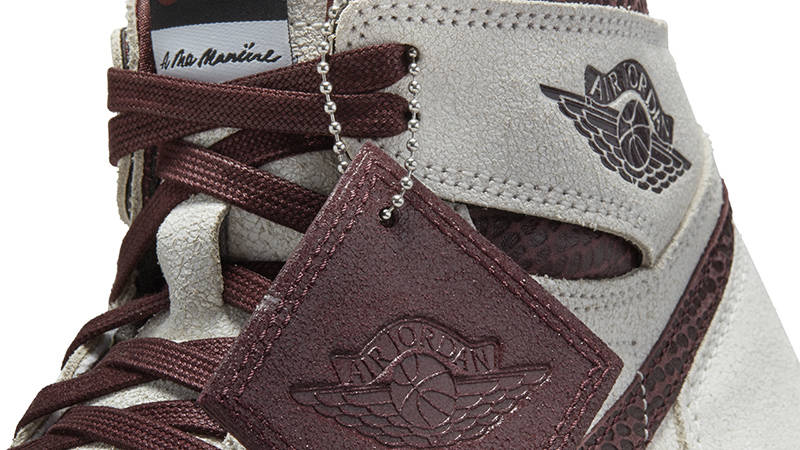 Кросівки чоловічі A Ma Maniére x Air Jordan 1 High OG 'Airness' — фото 6