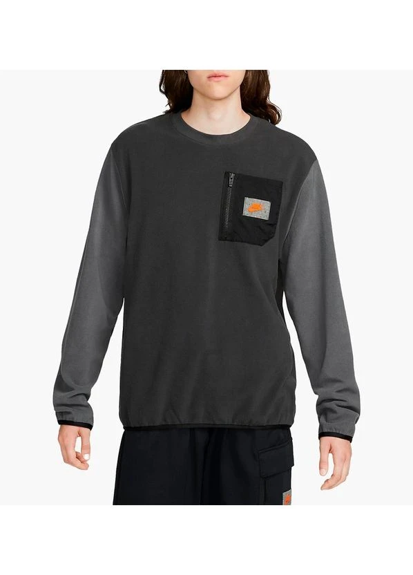 Кофта чоловіча Nike Nsw Spu Tf Polar Flc Crew (DQ5104-070) — фото 1