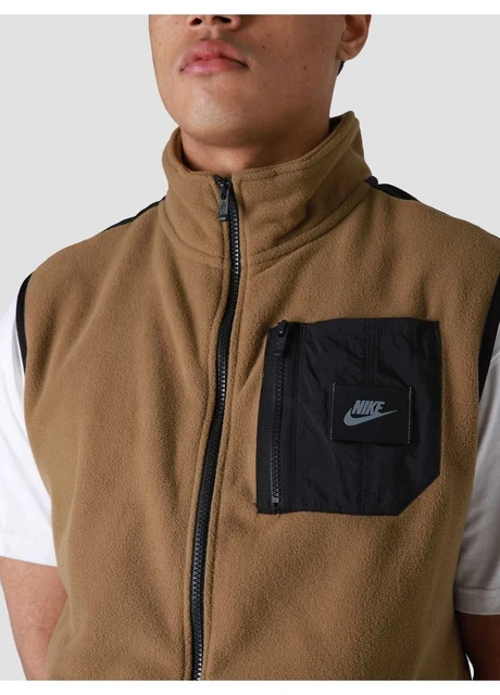Жилетка чоловіча Nike Sportswear Therma-Fit Sports Utility Fleece Vest Brown Dq5105-242 (DQ5105-242) — фото 3