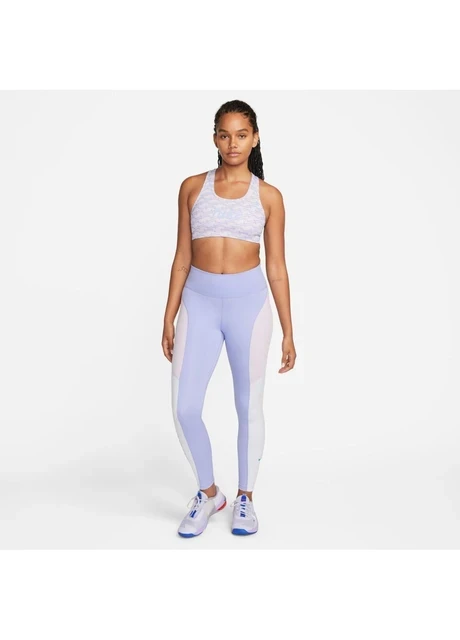 Спортивний топ жіночий Nike Swoosh Iconic Aop Violet (DQ5121-530) — фото 6