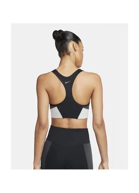 Спортивний топ жіночий Nike Dri-Fit Swoosh Black Dq5134-010 (DQ5134-010) — фото 2