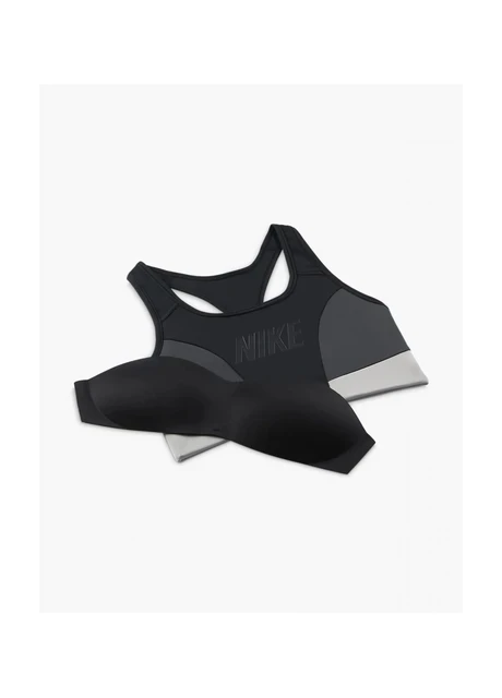 Спортивний топ жіночий Nike Dri-Fit Swoosh Black Dq5134-010 (DQ5134-010) — фото 3